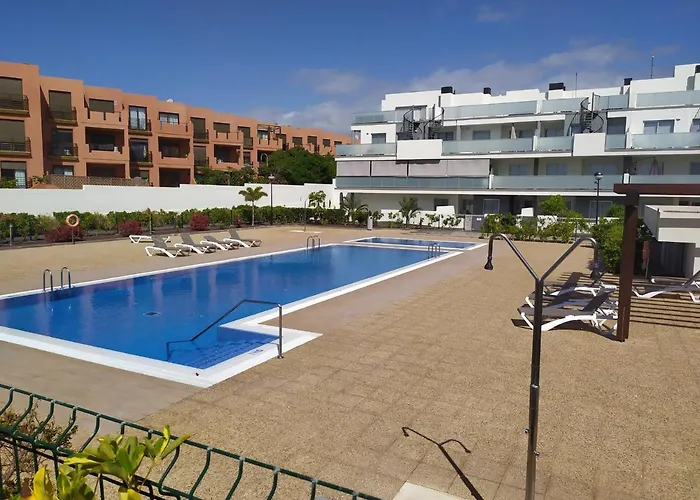 公寓 Bonito Piso Con Piscina, Playa La Tejita